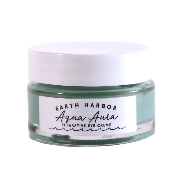 Earth Harbor Aqua Aura Reparative Eye Cream - .5 oz / 15 ml - NIB - Picture 1 of 7